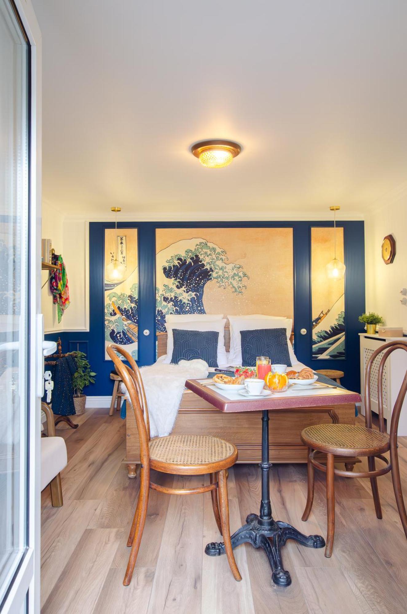 Ferienwohnung The Great Wave, Avec Terrasse Et Stationnement Ban-Saint-Martin Exterior foto