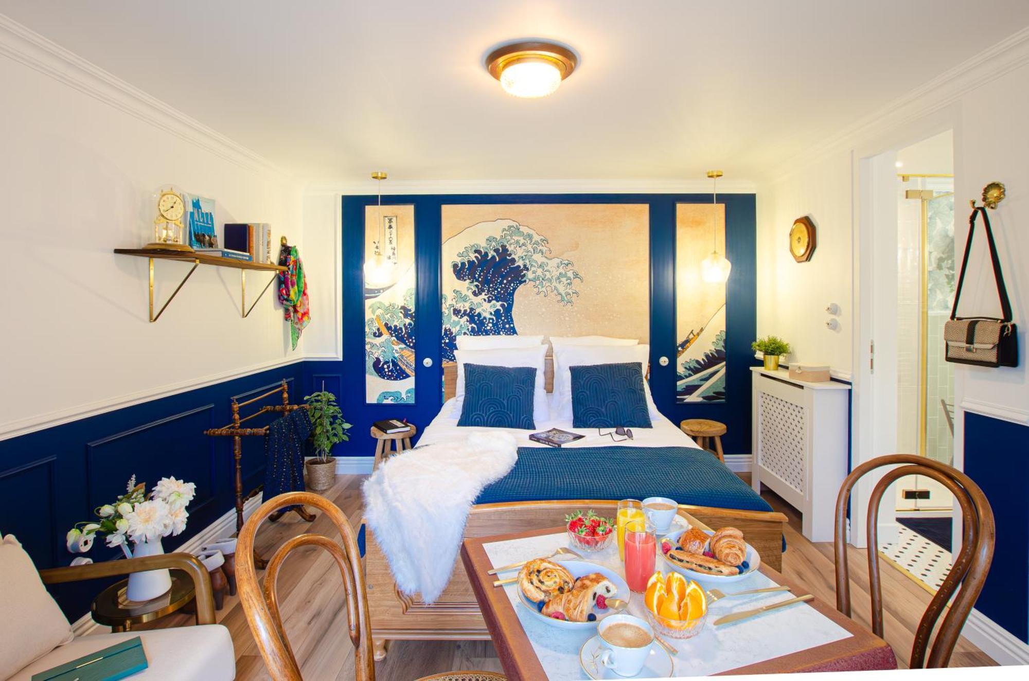 Ferienwohnung The Great Wave, Avec Terrasse Et Stationnement Ban-Saint-Martin Exterior foto