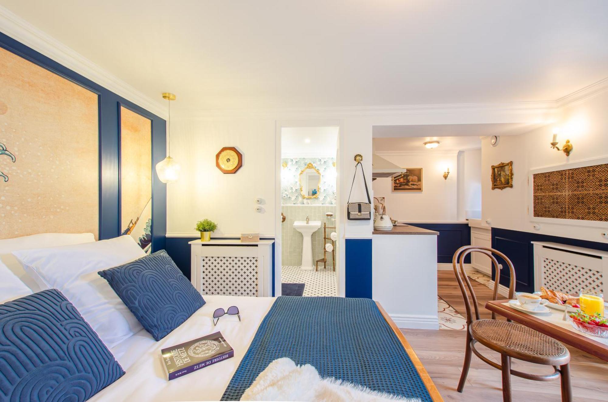 Ferienwohnung The Great Wave, Avec Terrasse Et Stationnement Ban-Saint-Martin Exterior foto